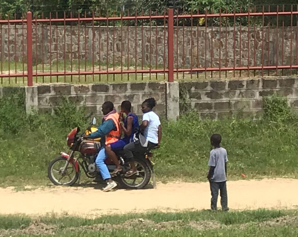 Motorrad in Mombasa